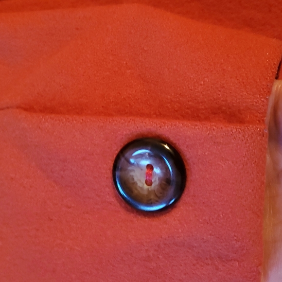 Vintage cashmere and wool burnt orange blazer - Picture 16 of 16